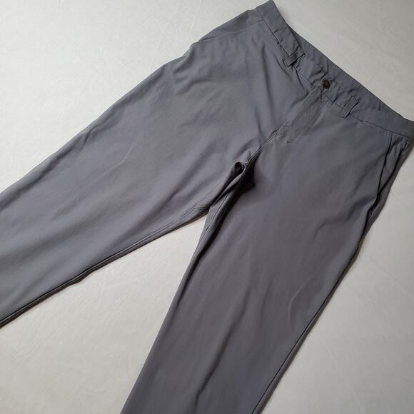 Lululemon Men's Size 32X31 ABC Classic-Fit Trouser Warpstreme Gray M5AR3S - Picture 1 of 8